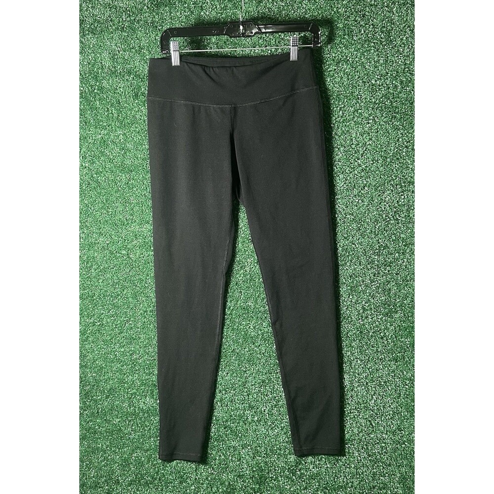 Champion Leggings Women Large L Black High Waist Athletic Yoga Pants Stretch